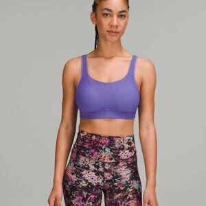 Lululemon Run Times High Support Bra – Charged Indigo 34DD